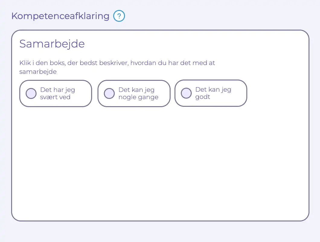 Dannelsesredskab Samarbejde a